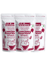 Wheat Beetroot Almonds Porridge Mix 12