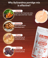 Wheat, Carrot Almonds Dates Porridge Mix 2