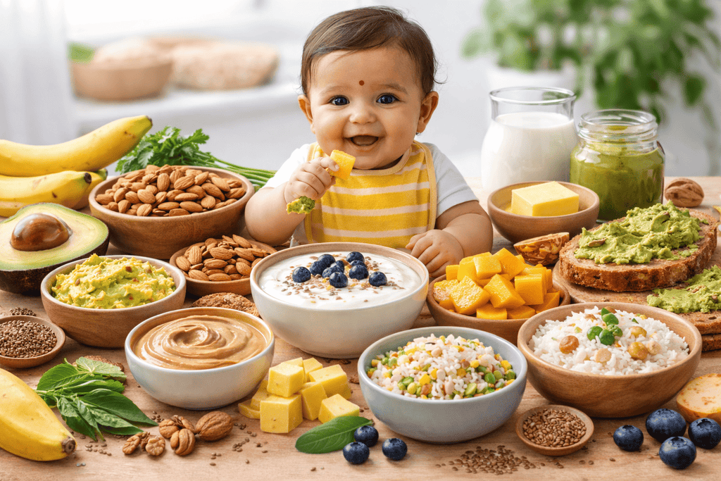 Fatty Foods for Babies to Gain Weight