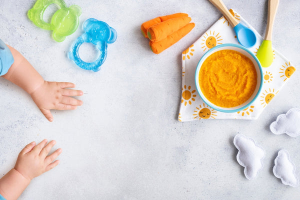 Food for 6 month baby to gain weight