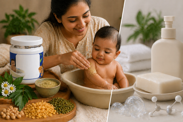 New Born Baby Bath Powder