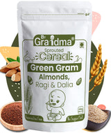 Ragi, Green Gram, Dalia Almonds Porridge Mix 1